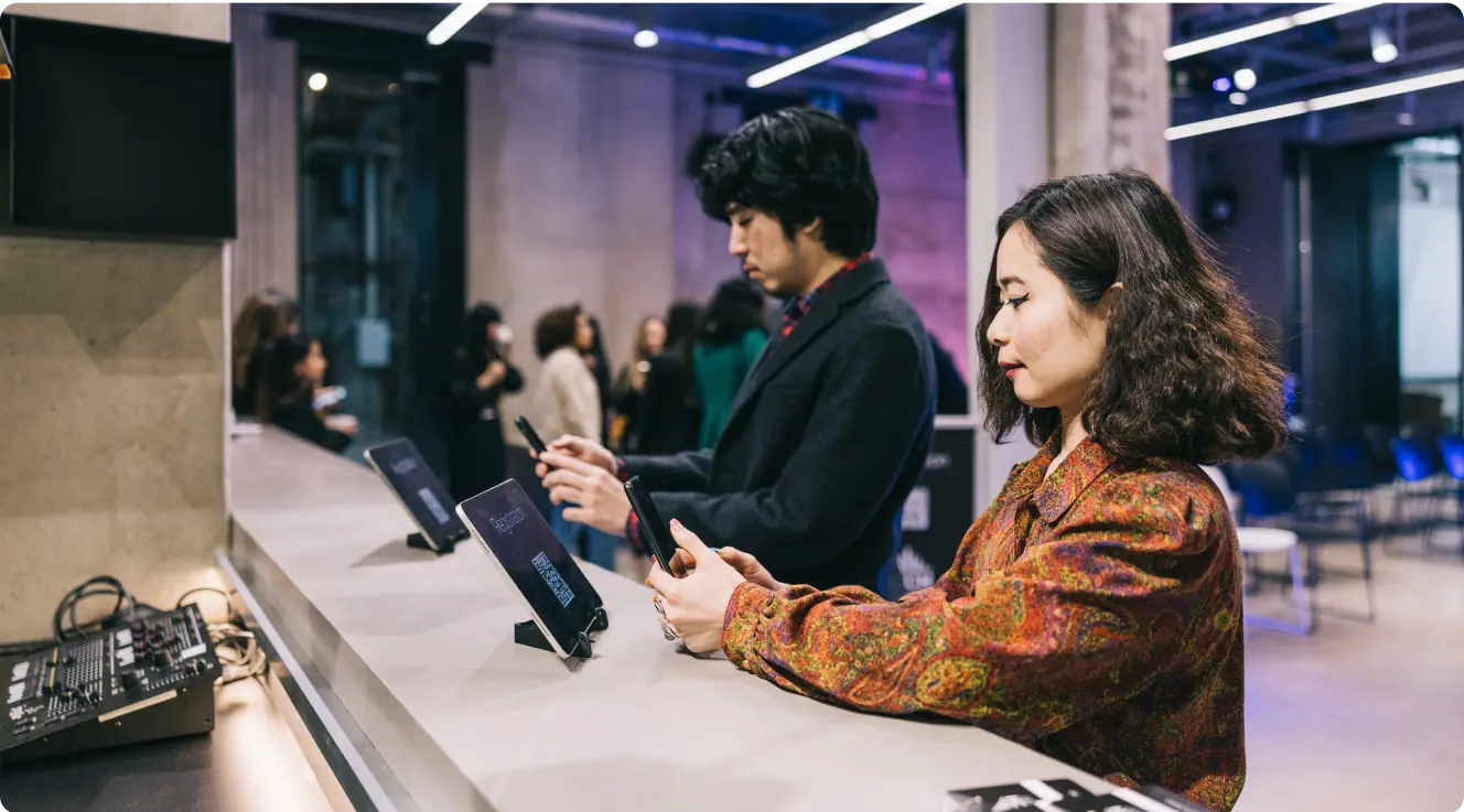 Event check-ins