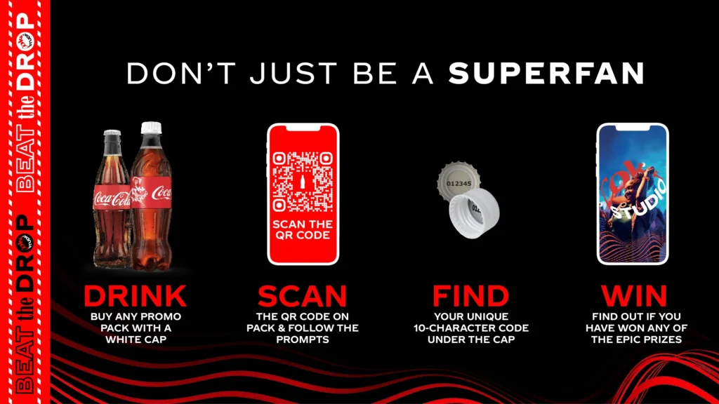 Coca-Cola’s DrinkScanWin QR Code