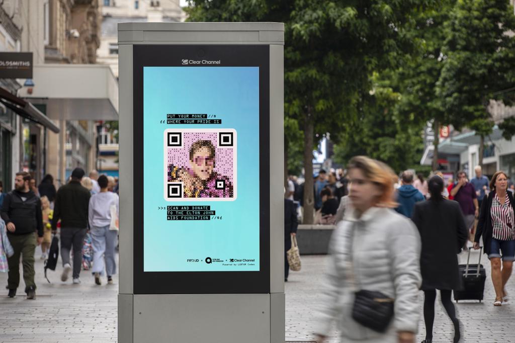 Clear Channel’s LGBT-QR Codes