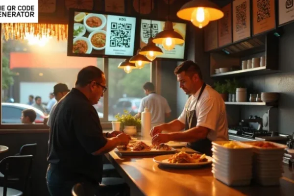 How Restaurants Use QR Codes on Kitchen Displays