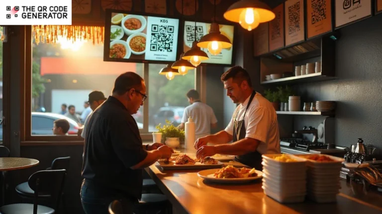 How Restaurants Use QR Codes on Kitchen Displays