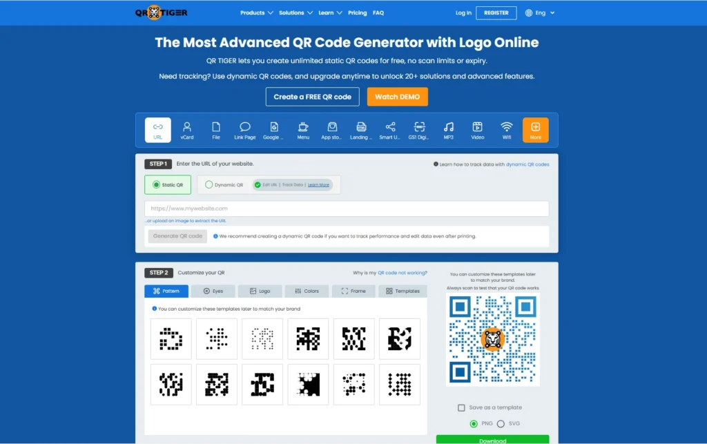 QR Tiger