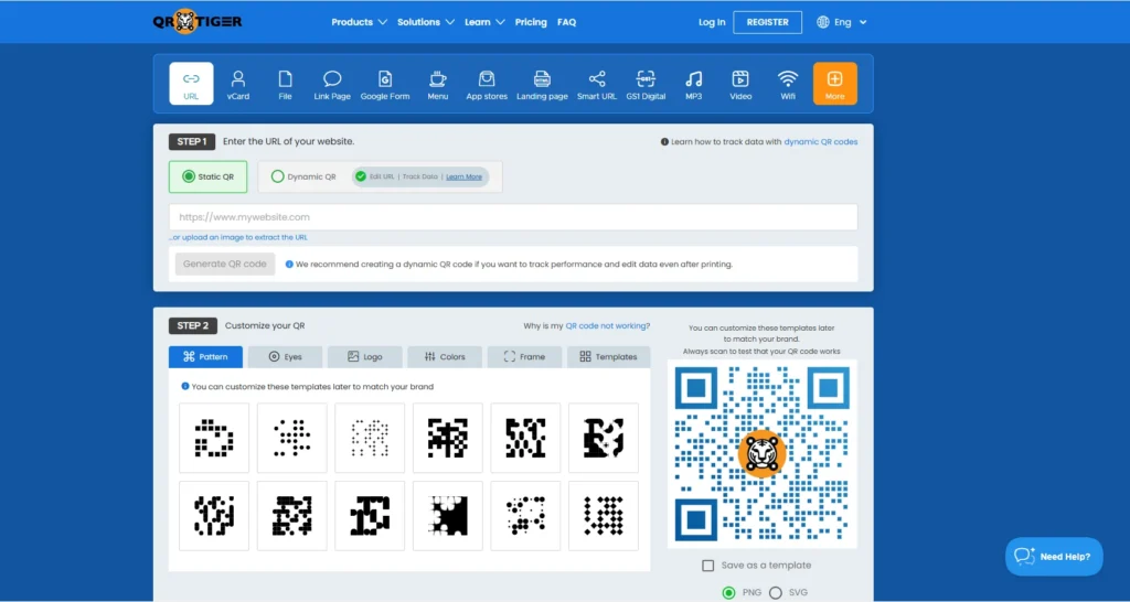 QR Tiger