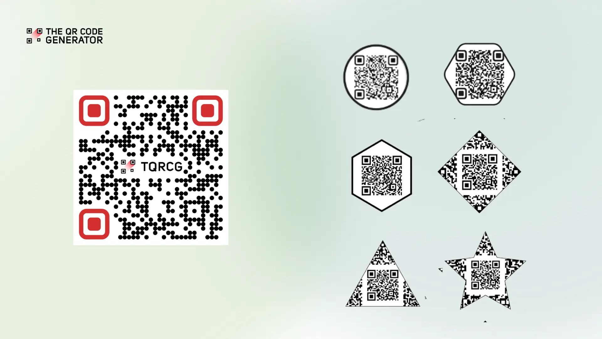 QR code shapes