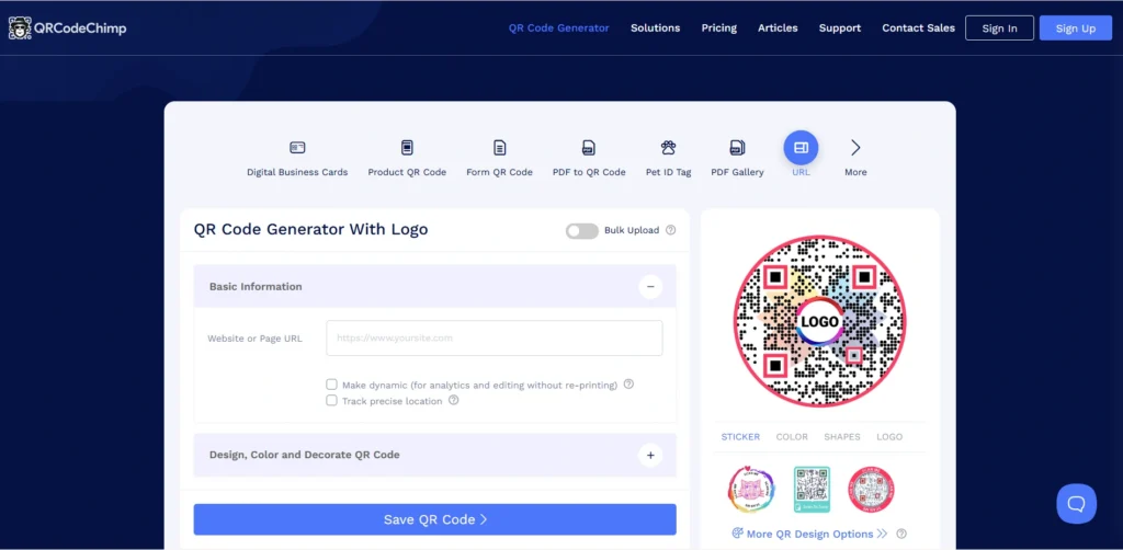 QRCode chimp