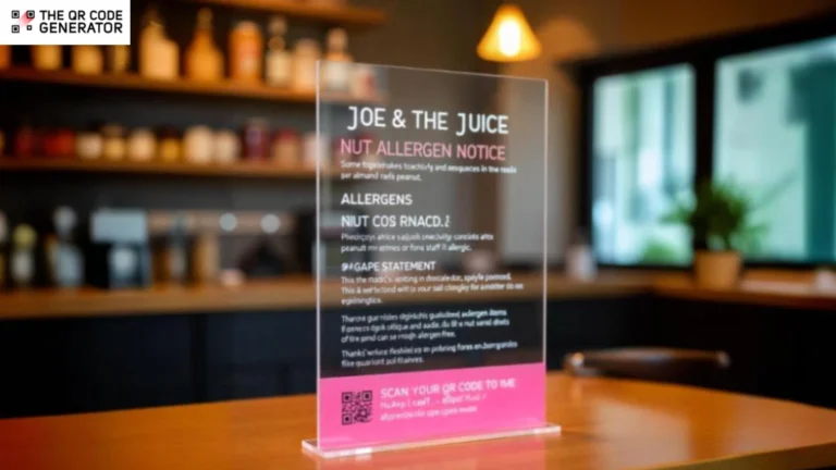 How Restaurants Use Allergy QR Codes for Food Safety