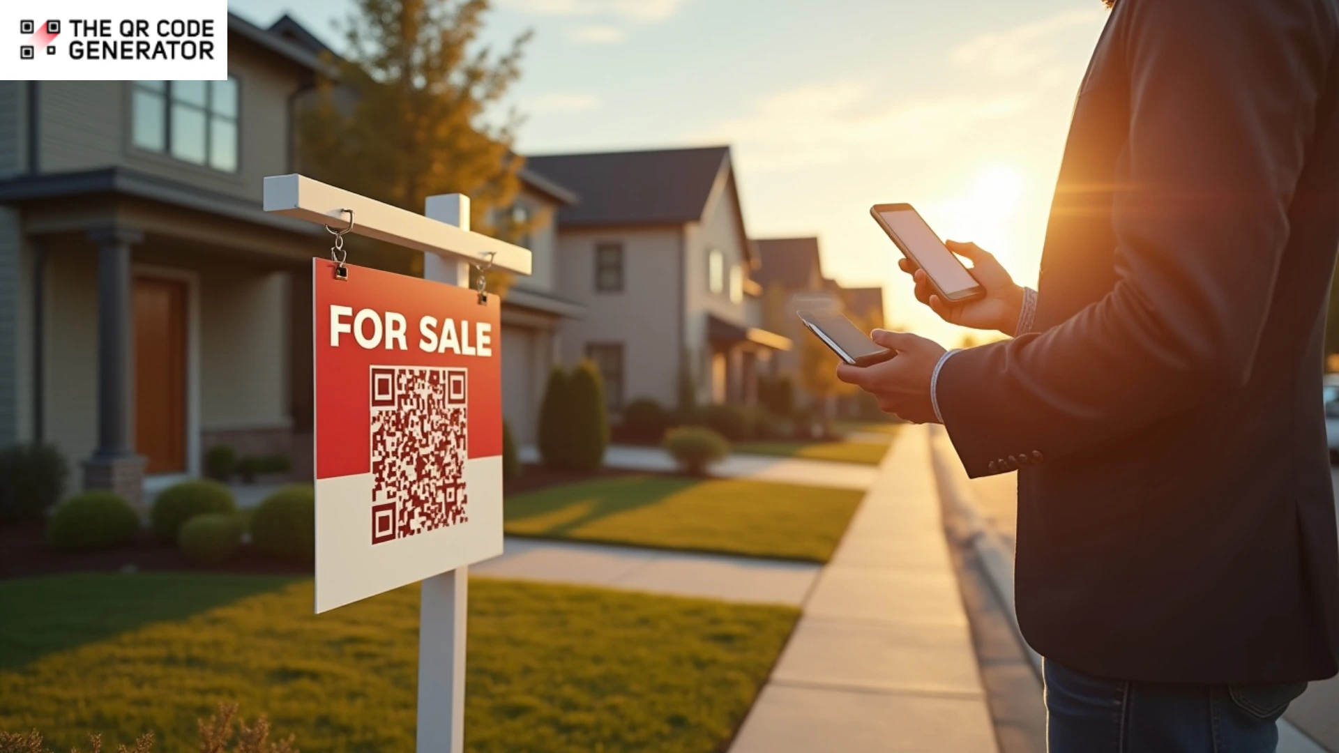 Real Estate Signs With QR Codes