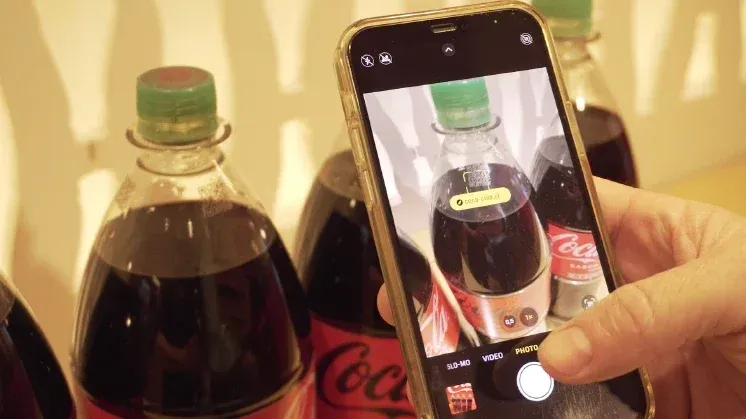 coca cola qr code example