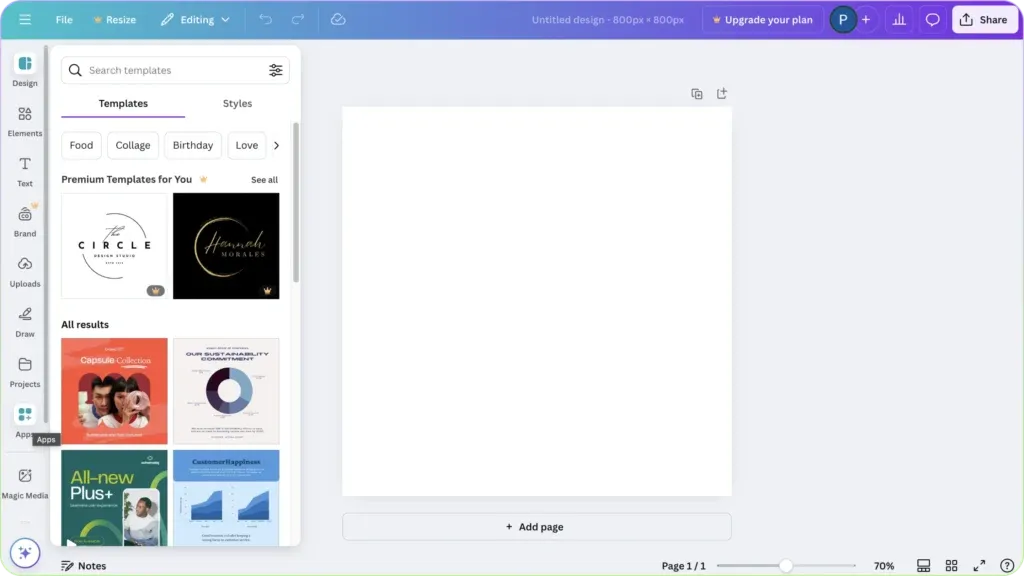 How to create a QR Code on Canva