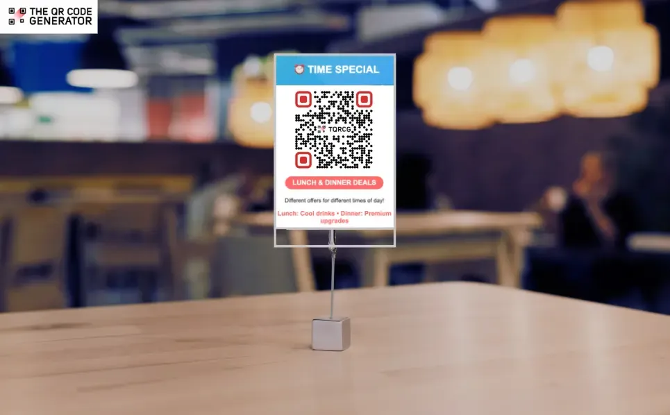 Time-based menu boosters