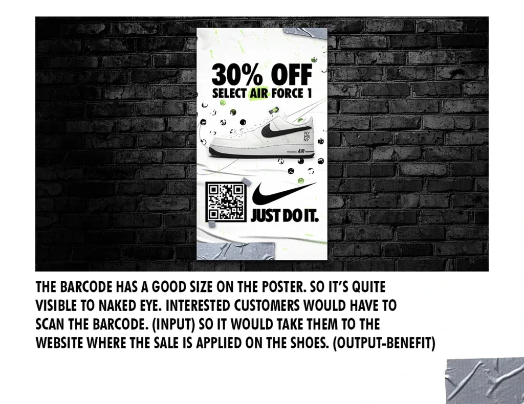 Nike QR code example