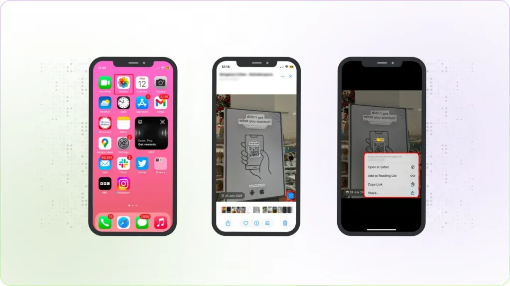 How to Scan a QR Code on iPhone with Live Text