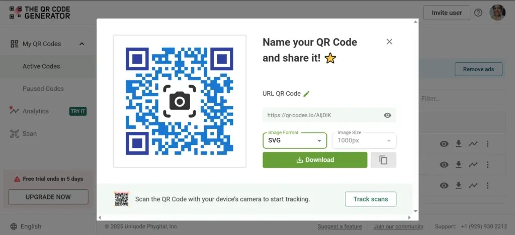 download printable qr code