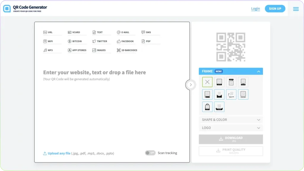 QR Code Generator Pro