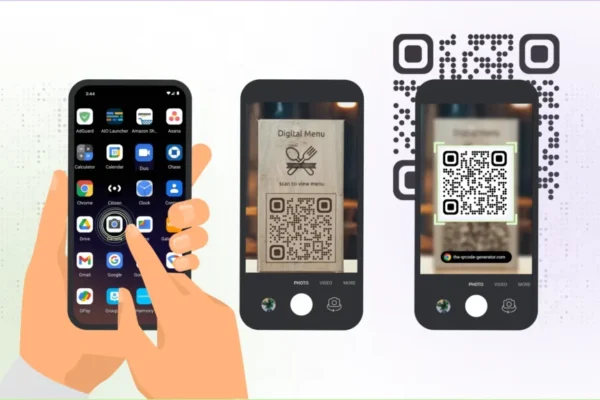 Scan QR code on iPhone