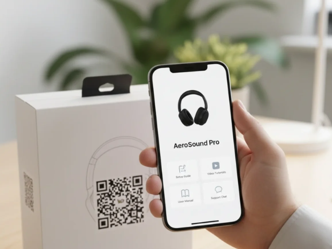 product info qr code