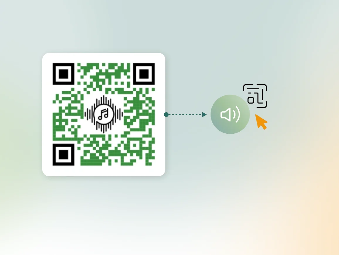 audio qr code