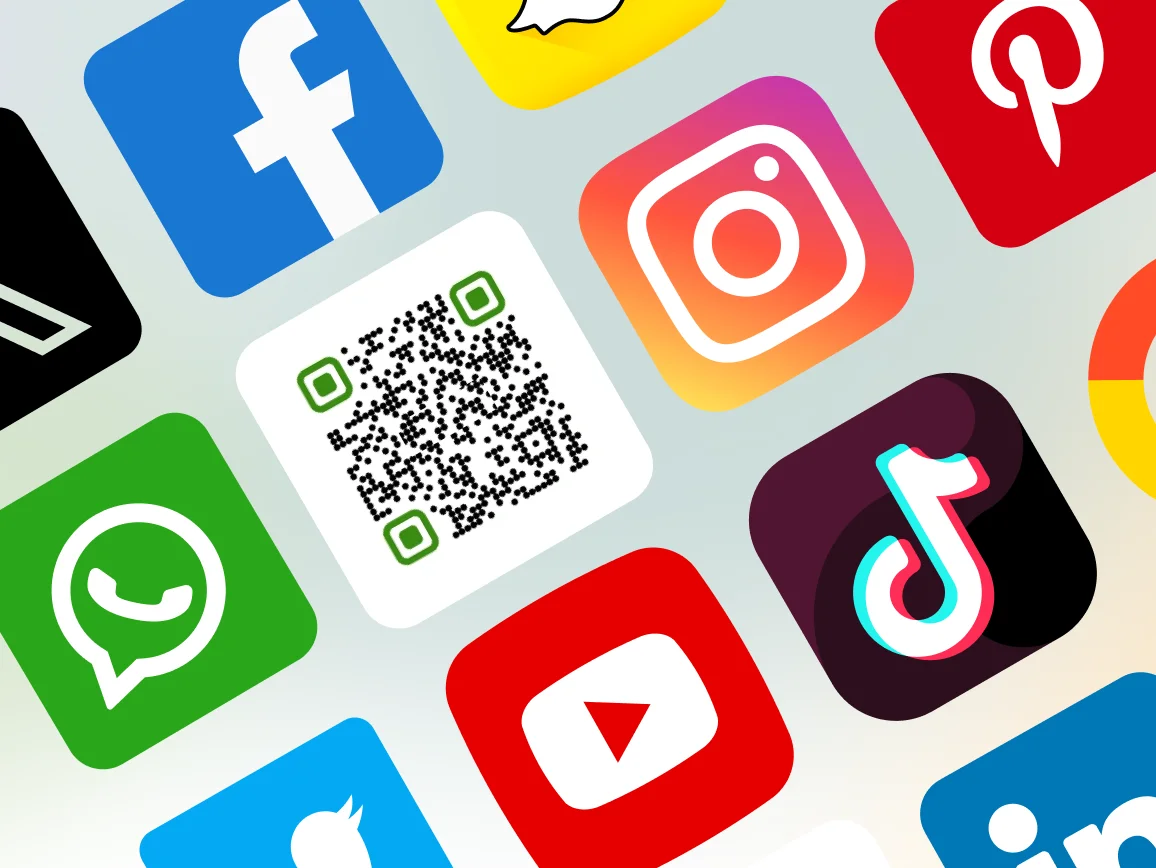 social media qr code