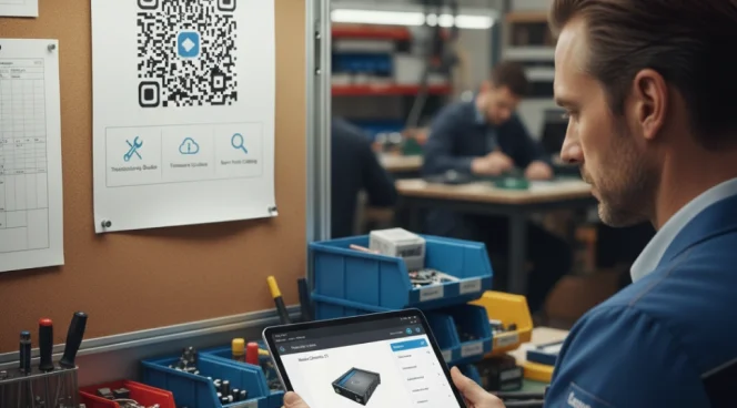 Плакат сервисного центра или бланк ремонта