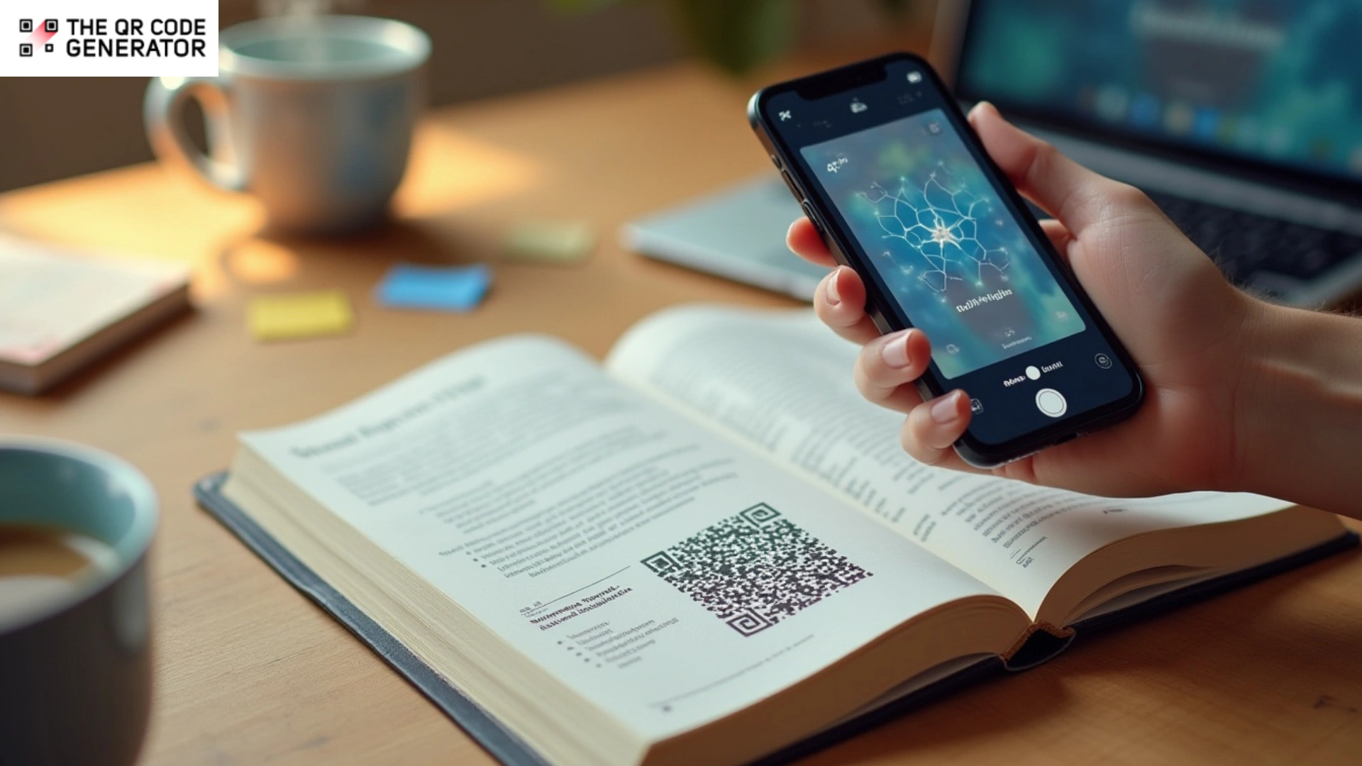 QR Codes on Textbook Pages