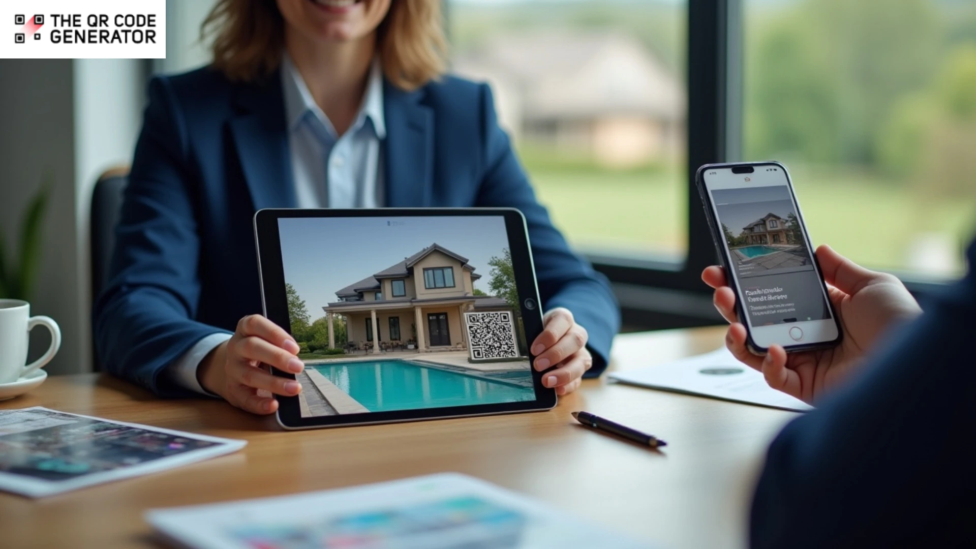 QR Codes on Real Estate Presentations