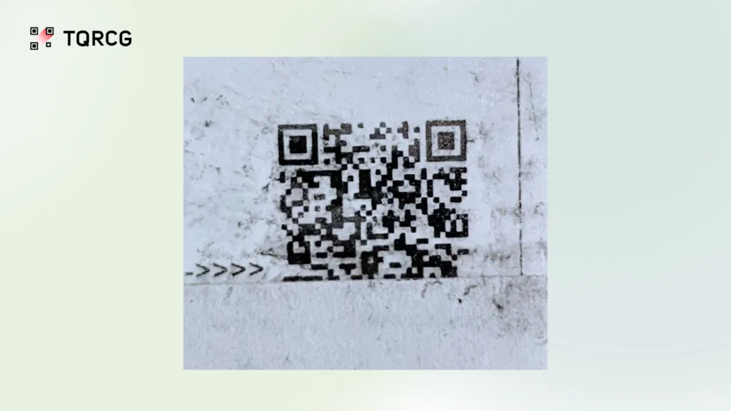 QR Code damage