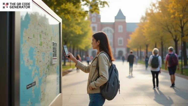 How Do QR Codes on Campus Maps Make Navigation Easier?