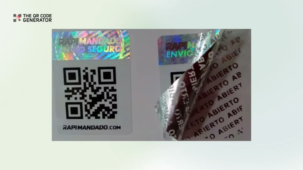 Tamper-evident stickers for physical codes