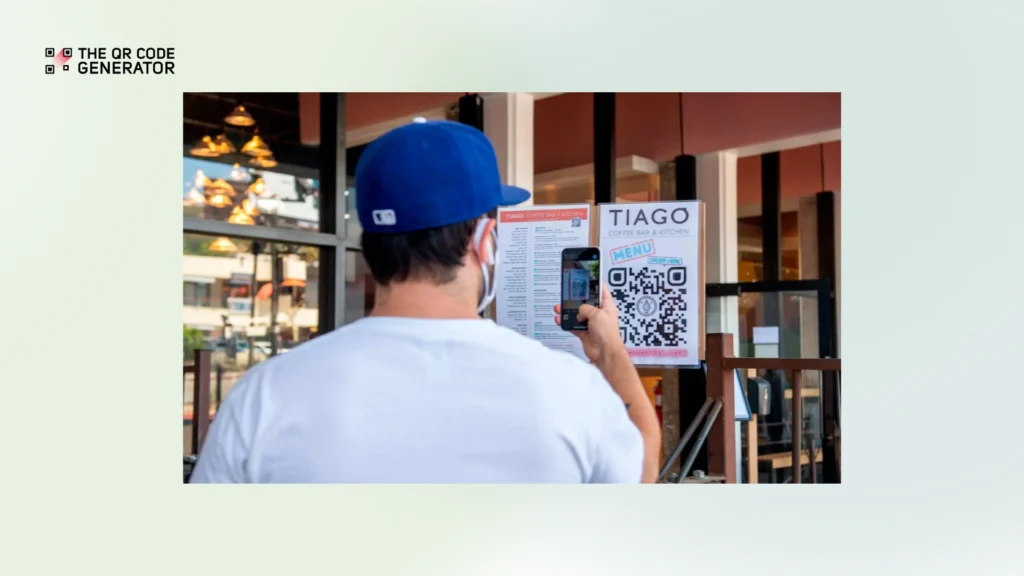 QR Codes featuring the company logo