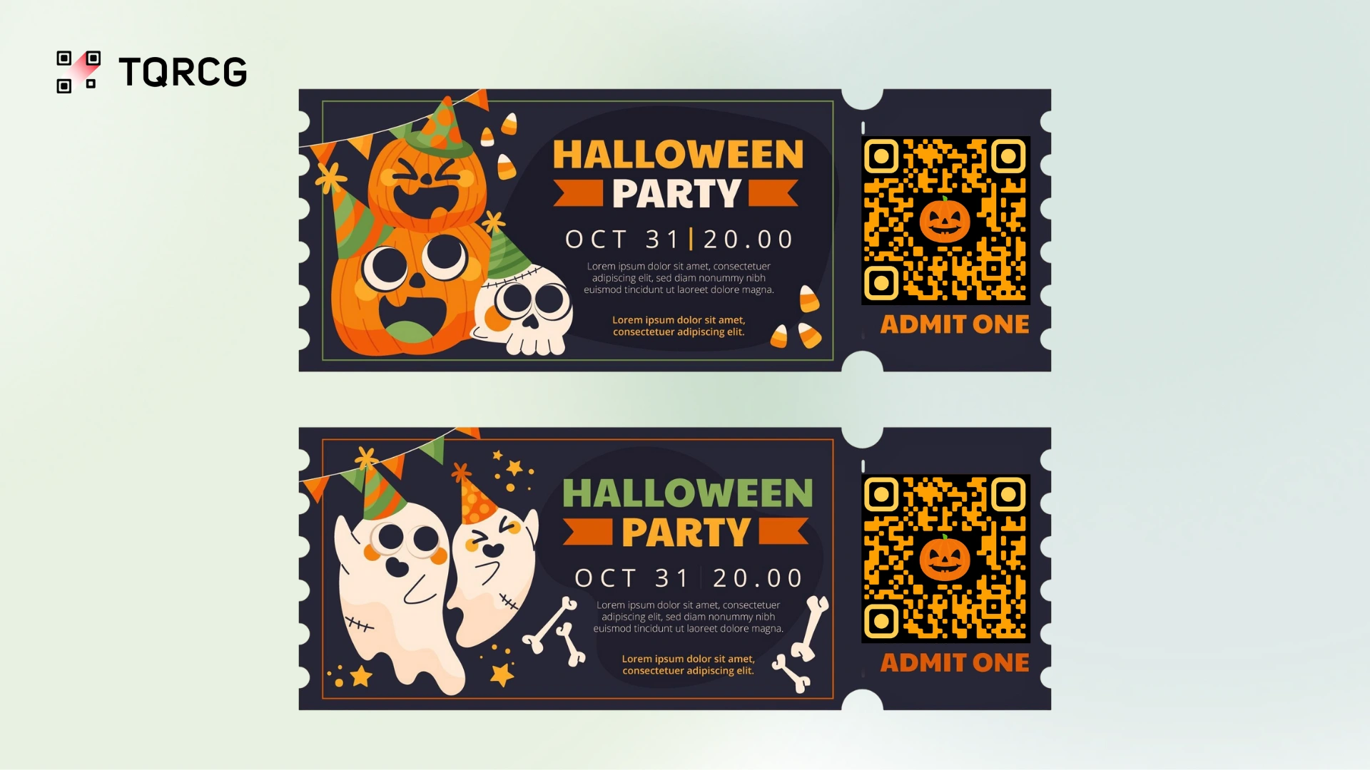 halloween party QR Code
