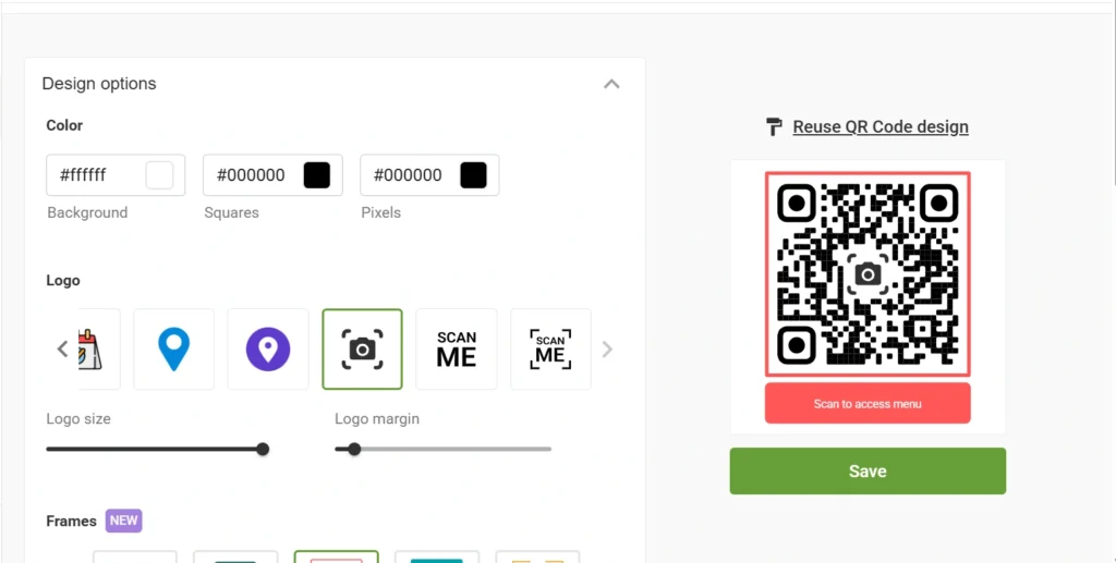 Design your QR Code