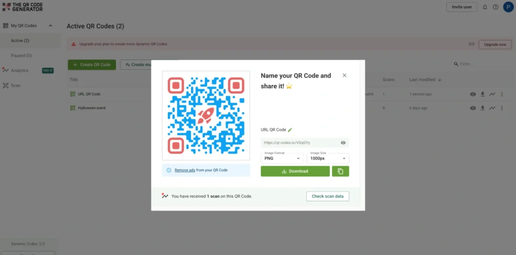 download QR Code