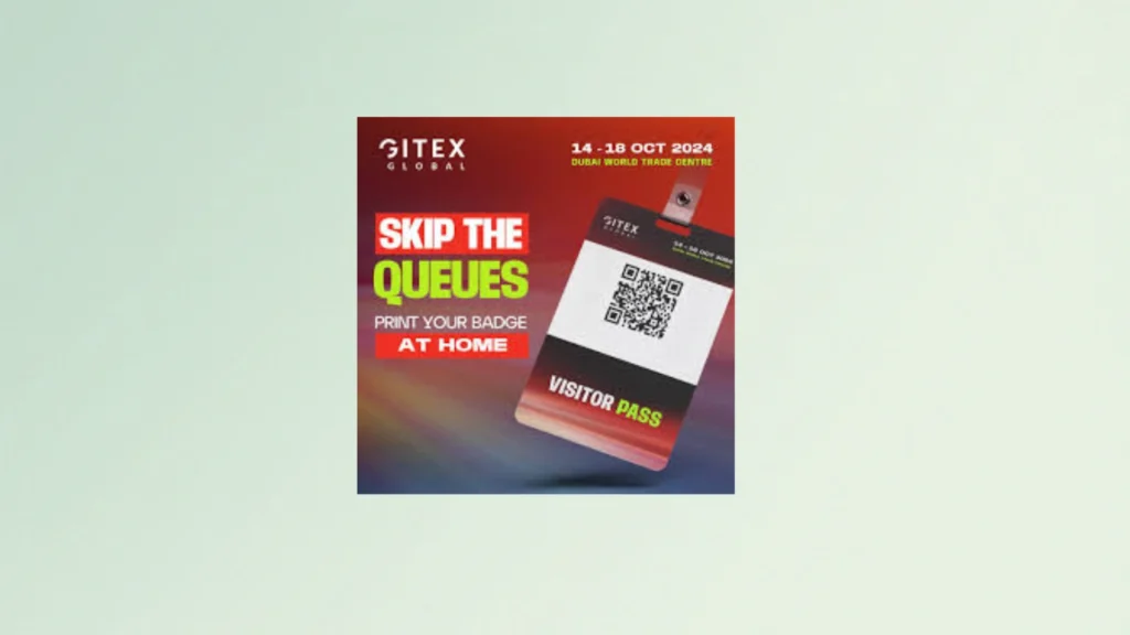 GITEX event networking QR Code