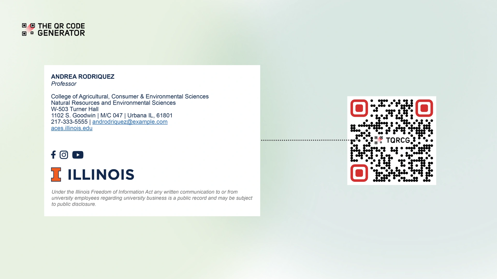 QR Codes on email signatures