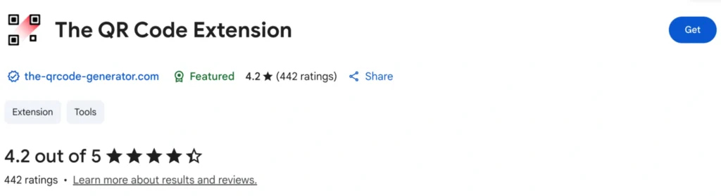 The QR Code Generator Chrome Extension