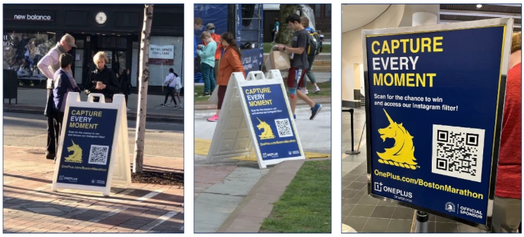 OnePlus QR Code campaign