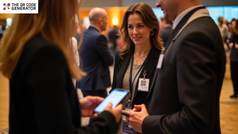 How Do Professionals Use QR Codes For Networking?