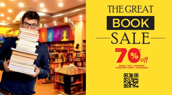 QR Codes in book advertisements