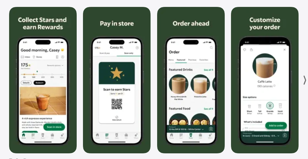 Starbucks qr code example