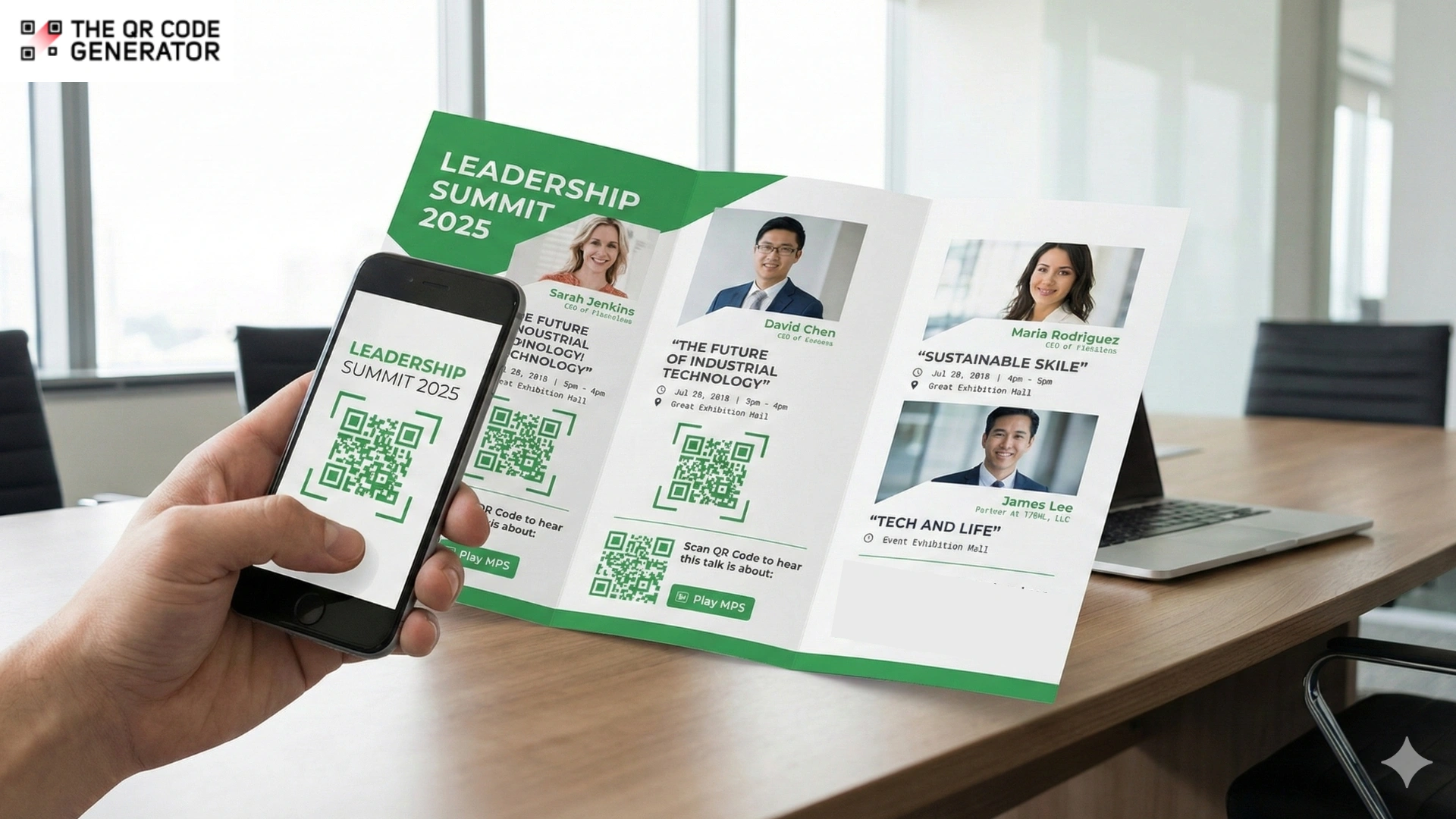 QR Codes on Corporate