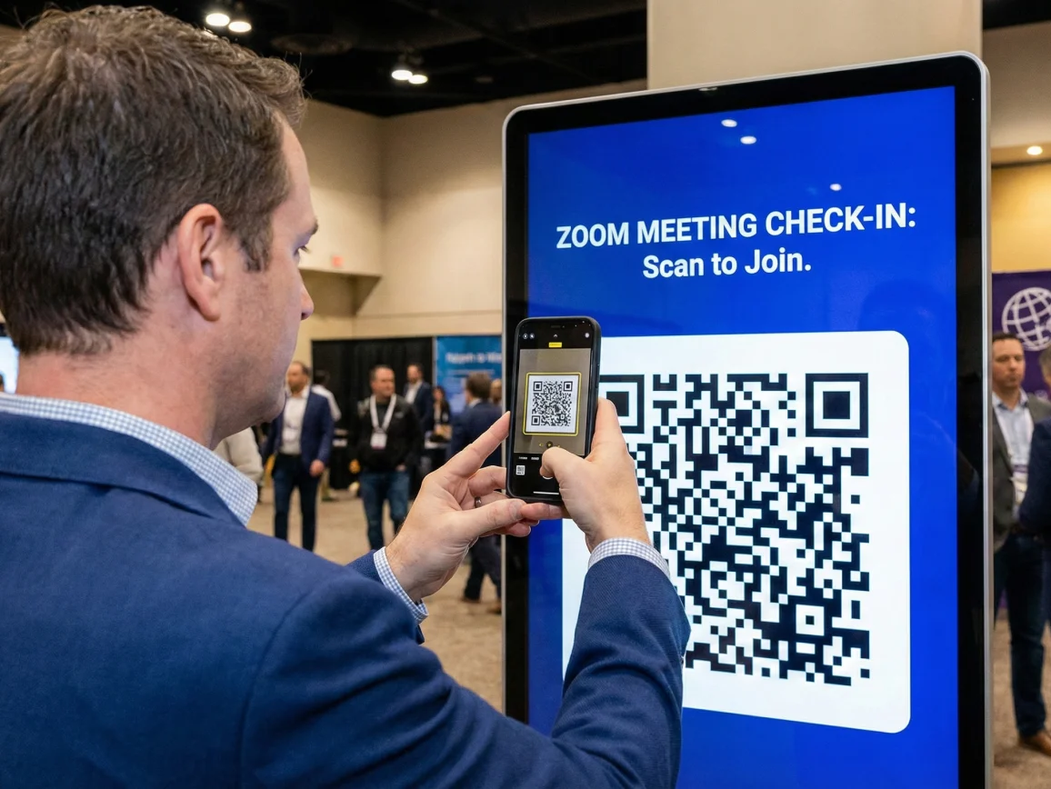 How does a Zoom QR Code work