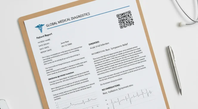 Sui rapporti di prova stampati