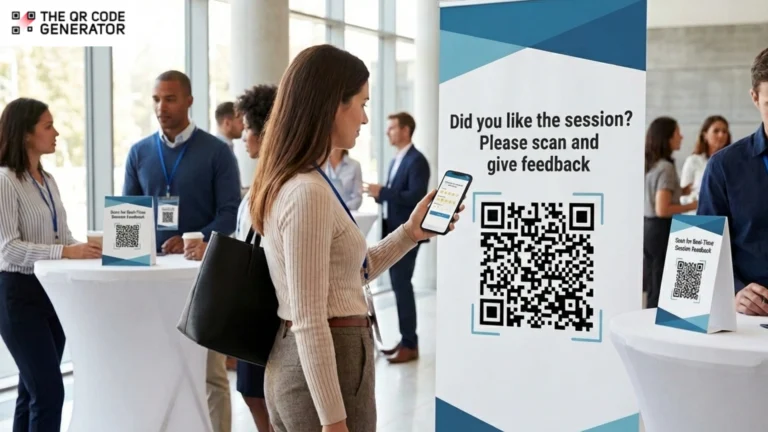 How to Use Conference QR Codes to Collect Real-Time Feedback