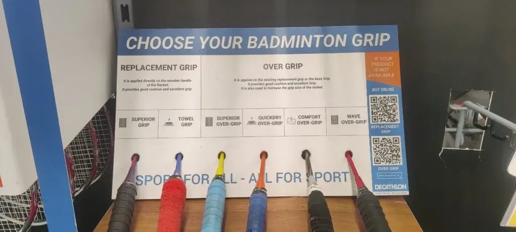 QR Codes on shelf materials