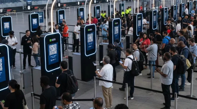 Multiple entry stations