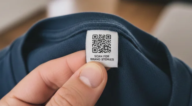 Etichette per collo e cartellini del marchio