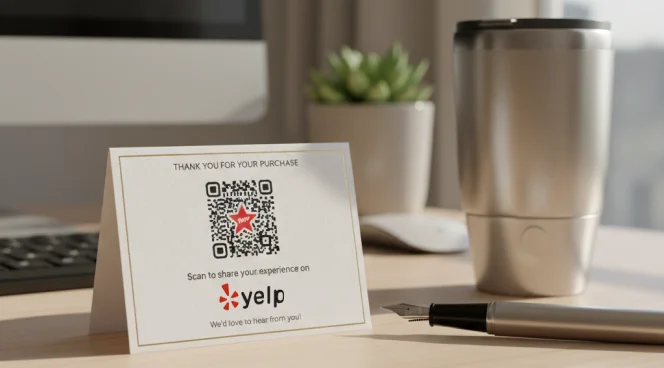 Thank you cards and packaging inserts