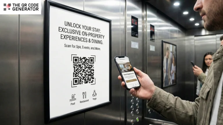 How To Use QR Codes in Hotel Elevators To Promote Offers
