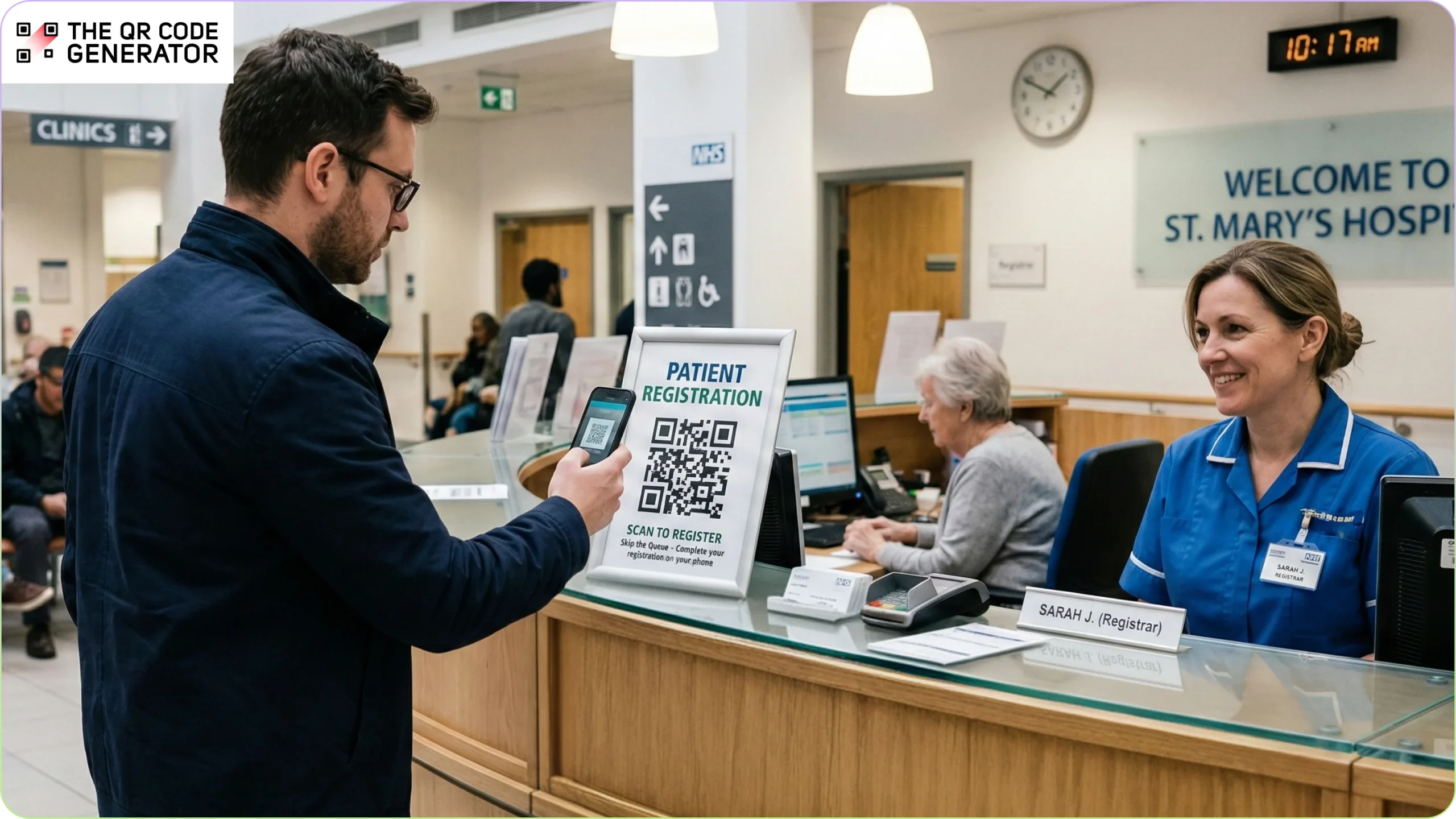 How To Use QR Codes for Hospital Registrations