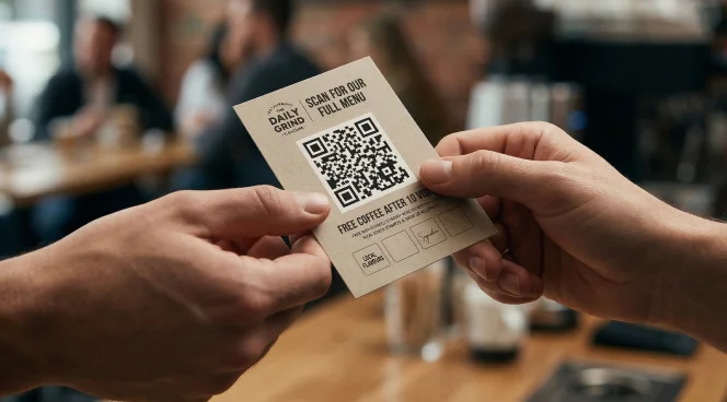 Loyalty cards and promotional flyers